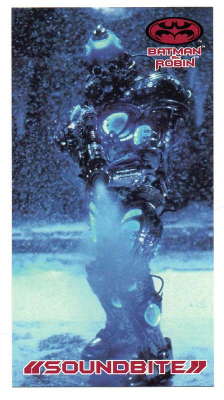 SkyBox Premium 1997 DC Batman & Robin - 37 Mr. Freeze