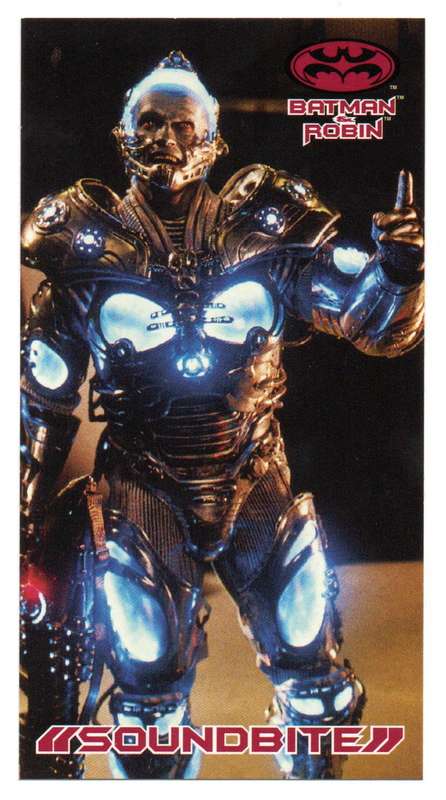 SkyBox Premium 1997 DC Batman & Robin - 42 Mr. Freeze