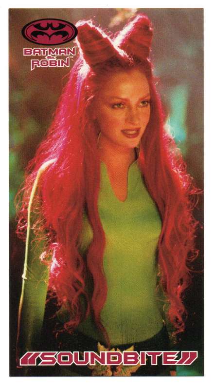 SkyBox Premium 1997 DC Batman & Robin - 56 Poison Ivy