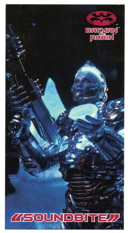 SkyBox Premium 1997 DC Batman & Robin - 60 Mr. Freeze