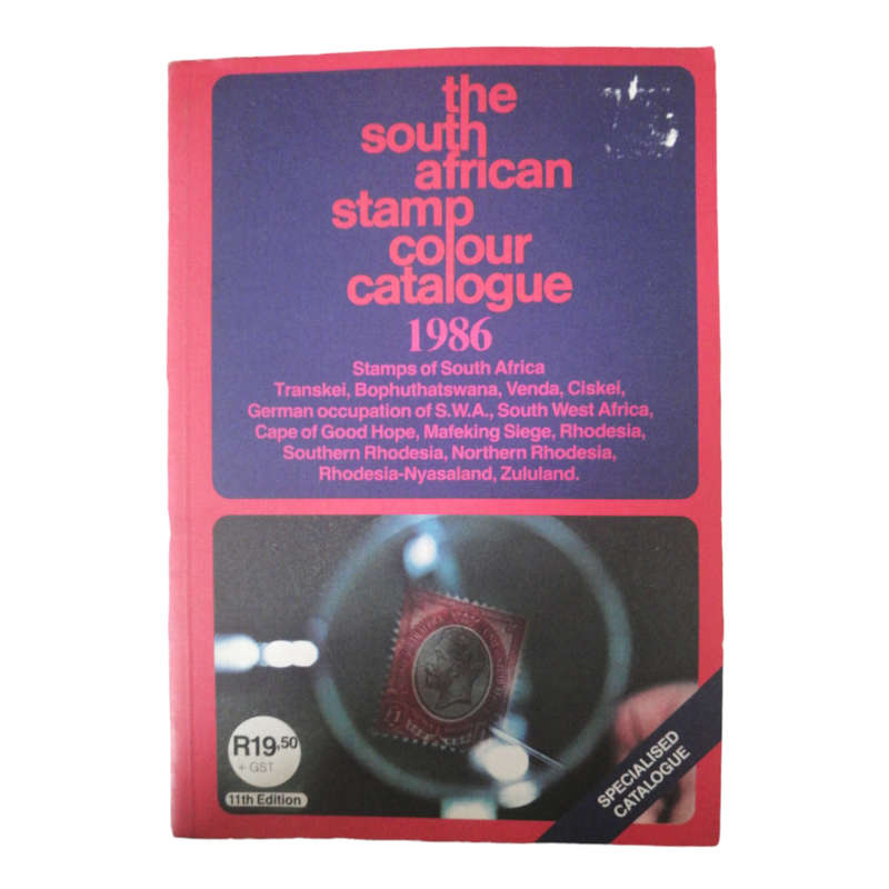 1986 The South African Stamp Colour Catalogue Softcover