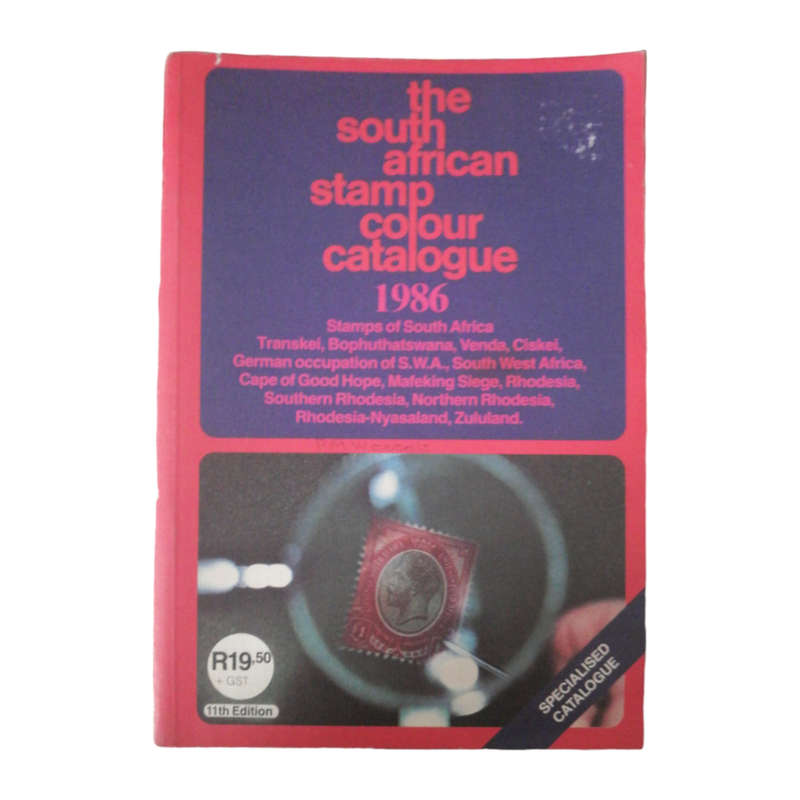 1986 The South African Stamp Colour Catalogue Softcover