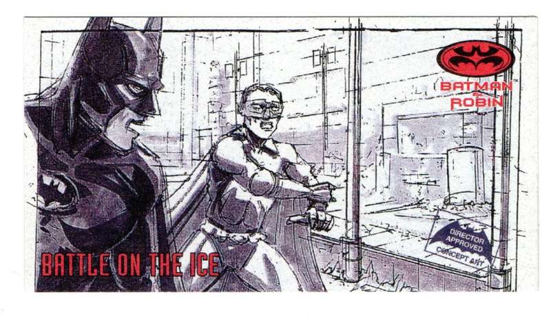 SkyBox Premium 1997 DC Batman & Robin - S2 Series 2 Battle on the ice 2/6