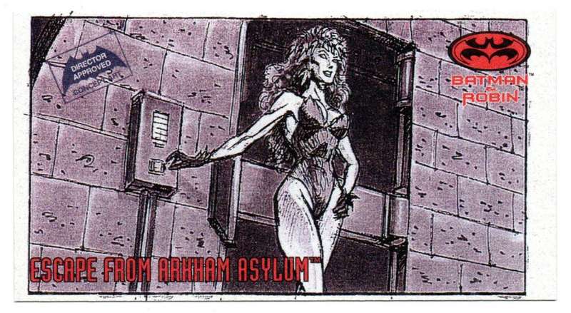 SkyBox Premium 1997 DC Batman & Robin - S3 Series 3 Escape from Arkham Asylum 3/6