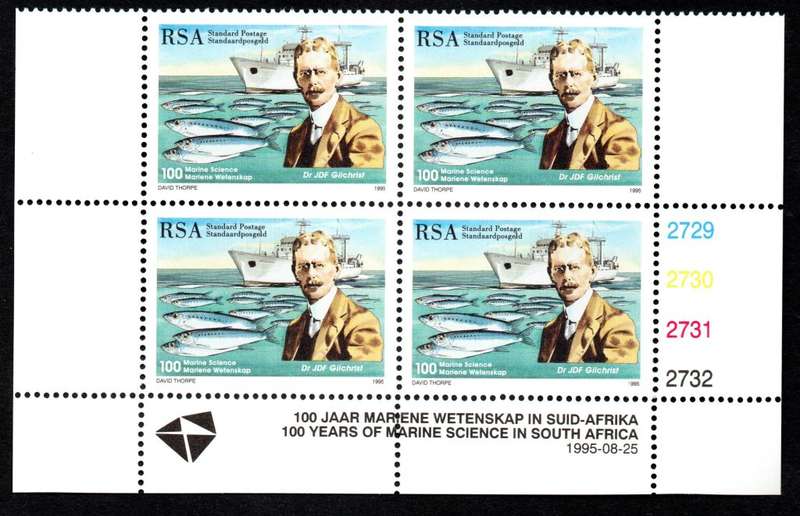 RSA 1995/08/25 100 Years Marine Science in S.A. Control Blocks