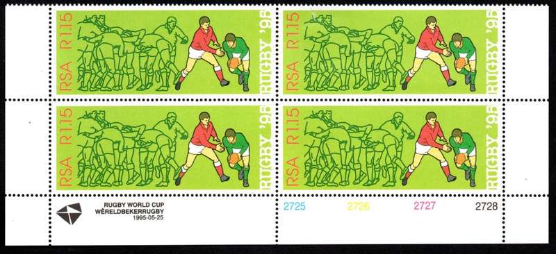 RSA 1995/05/25 Rugby Worldcup Tournament 1995 Control Blocks