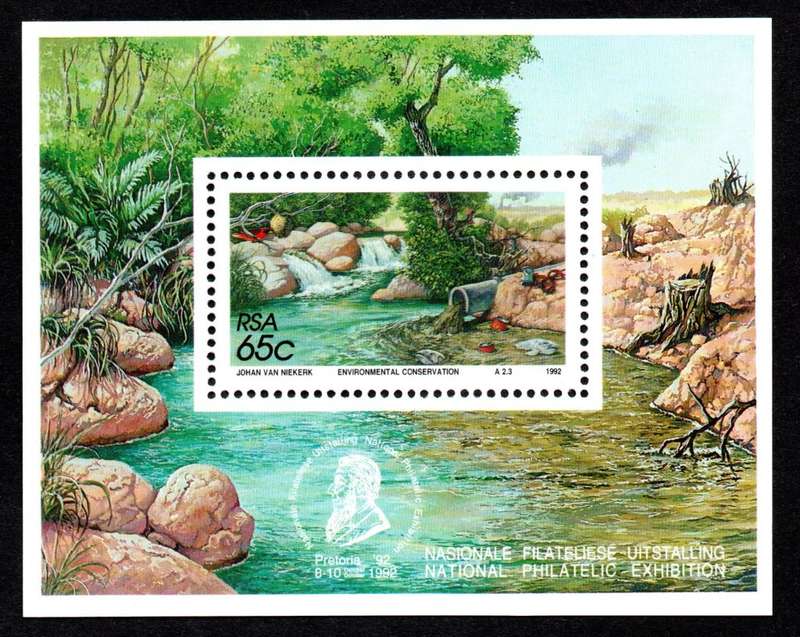 RSA 1992/02/06 Environmental Conservation Miniature Sheet