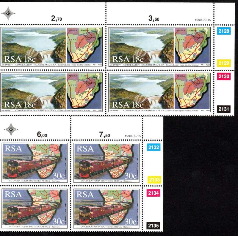 RSA 1990/02/15 Co-operation in Southern Africa Control Blocks