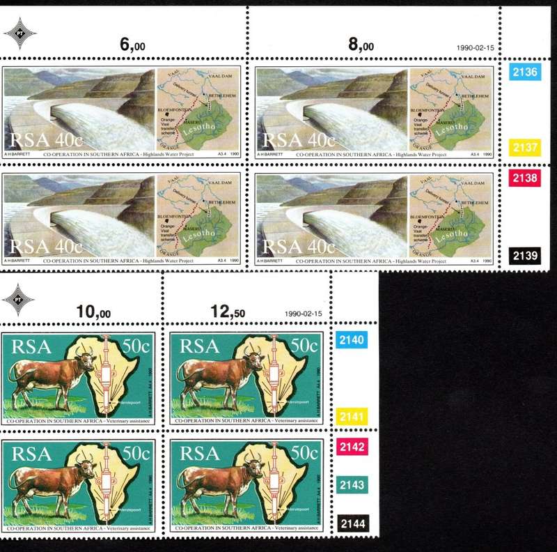 RSA 1990/02/15 Co-operation in Southern Africa Control Blocks