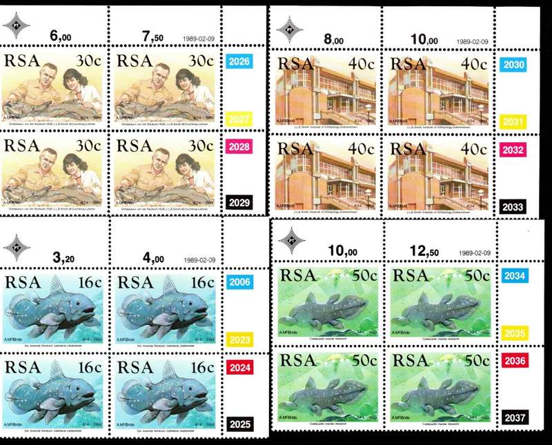 RSA 1989/02/09 Identification of the Coelacanth Control Blocks
