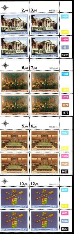 RSA 1985/05/15 Inauguration of the Cape Parliamentary Buildings Control Blocks
