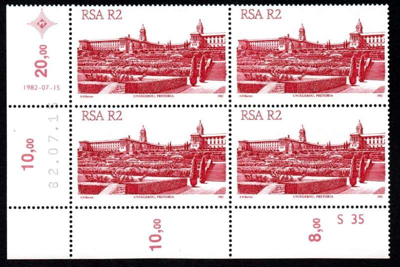 RSA 1982/07/15 4th Definitive issue R2 Cylinder S35 Control Blocks