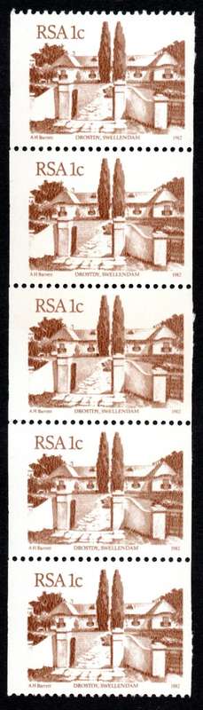 RSA 1982/07/15 4th Definitive issue 1c Coil of 5