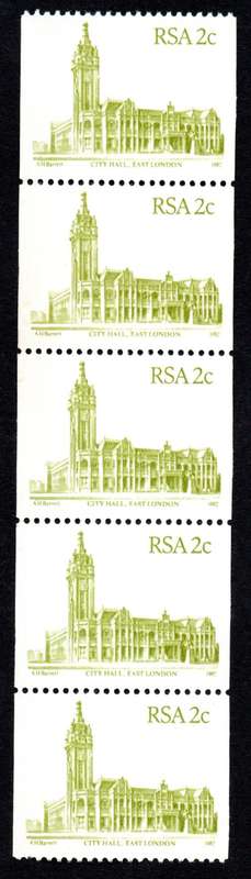 RSA 1982/07/15 4th Definitive issue 2c Coil of 5