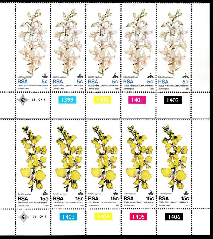 RSA 1981/09/11 Tenth World Orchid Conference Control Blocks