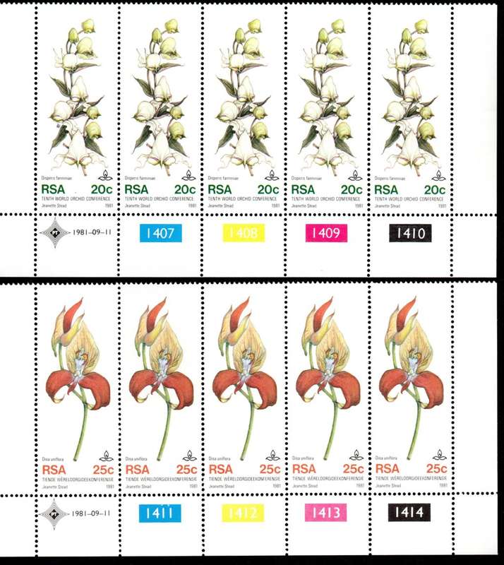 RSA 1981/09/11 Tenth World Orchid Conference Control Blocks