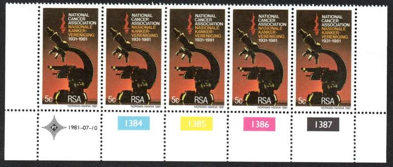 RSA 1981/07/10 50th Anniversary of National Cancer Association Control Blocks