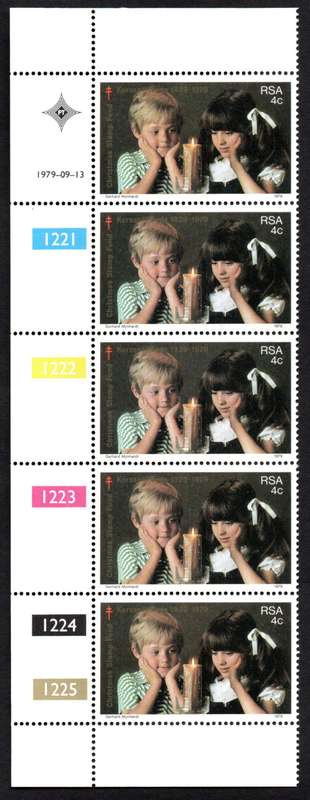 RSA 1979/09/13 50th Anniversary of the S.A. Christmas Fund Control Blocks