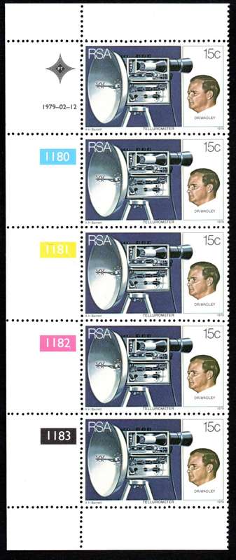 RSA 1979/02/12 Invention of the Tellurometer Control Blocks