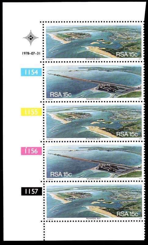 RSA 1978/07/31 Richards Bay, Saldanha Bay Control Blocks