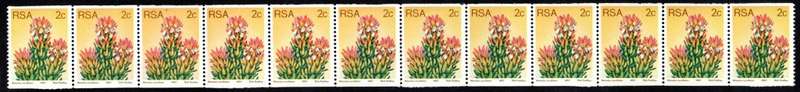RSA 1977/05/27 3rd Definitive issue 2c Coil of 12