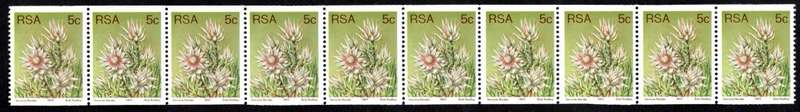RSA 1977/05/27 3rd Definitive issue 5c Coil of 10