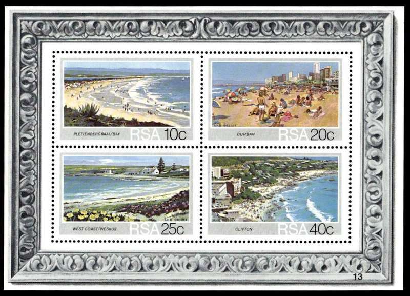 RSA 1983/10/12 Tourism Miniature Sheet