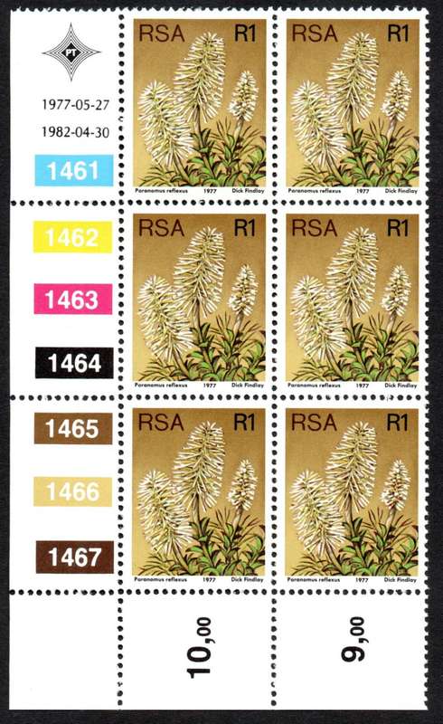 RSA 1977/05/27 & 1982/04/30 3rd Definitive issue R1 Control Blocks