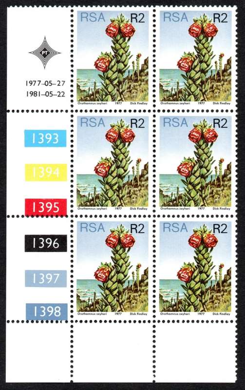 RSA 1977/05/27 & 1981/05/22 3rd Definitive issue R2 Control Blocks
