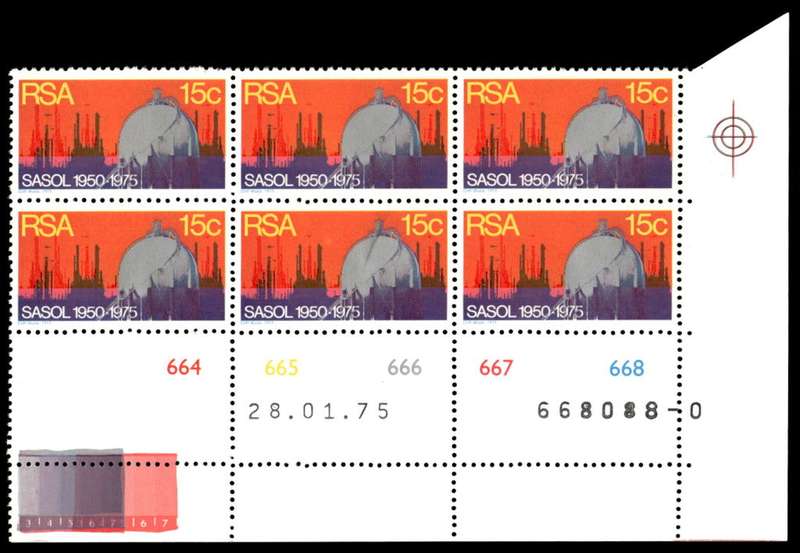 RSA 1975/01/28 Anniversary of SASOL Control Blocks