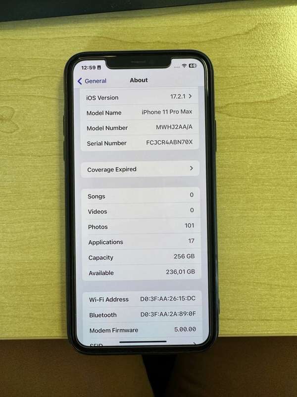 Apple Iphone 11 Pro MAX pre-owned | 256GB | Mint Condition