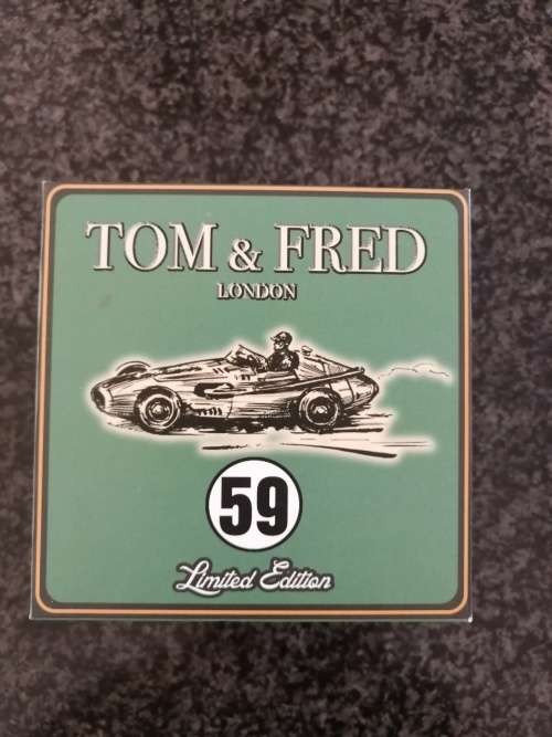 TOM and FRED London  Men`s British Racing 59 - Kobicha Brown