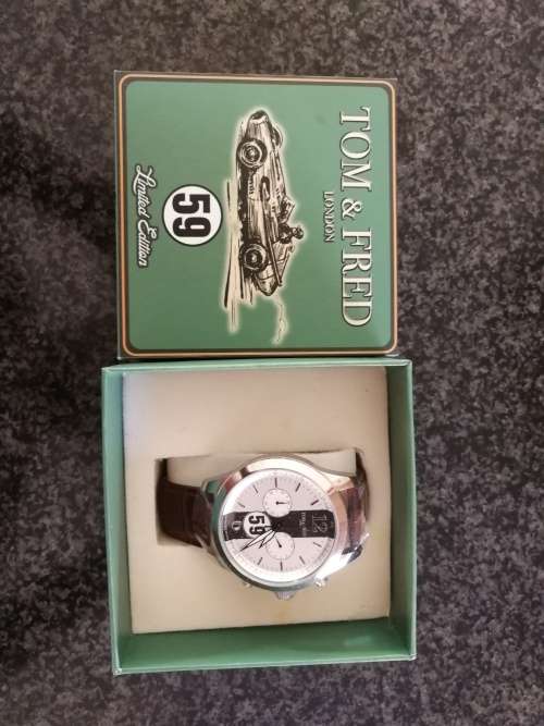 TOM and FRED London  Men`s British Racing 59 - Kobicha Brown