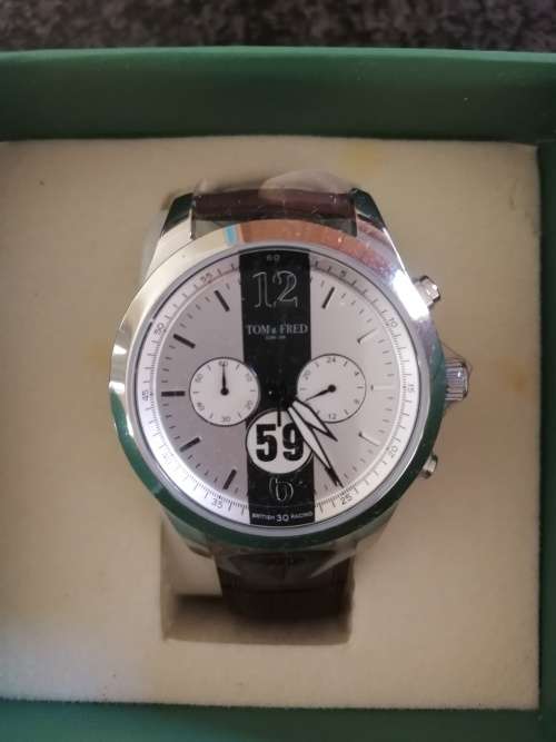 TOM and FRED London  Men`s British Racing 59 - Kobicha Brown