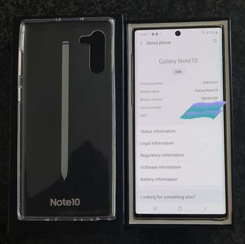Samsung Galaxy Note 10 256GB - Aura White