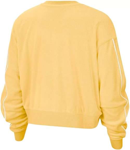 Women`s Nike Sportswear Reteo Femme Crew Terry Yellow CJ2485-795