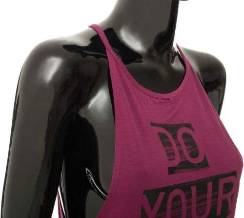 Reebok Women`s S Faves Tank Maroon AY0034 - Size Large