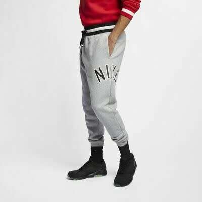 Men`s Nike Air Pants (LOOSE FIT) Grey CN9127-063 - Size Large