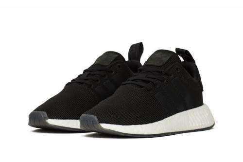 Men`s ADIDAS Originals NMD_R2 Sneakers Black CQ2402 - Size 12