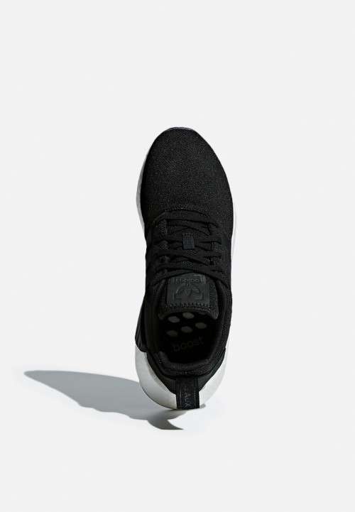 Men`s ADIDAS Originals NMD_R2 Sneakers Black CQ2402 - Size 12