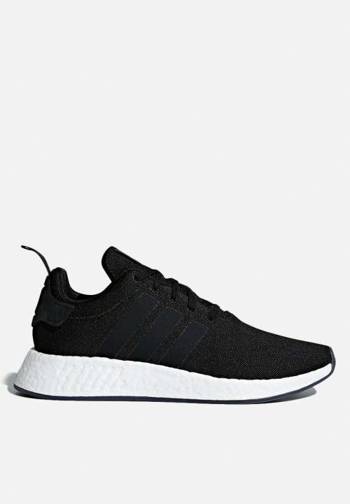 Men`s ADIDAS Originals NMD_R2 Sneakers Black CQ2402 - Size 12