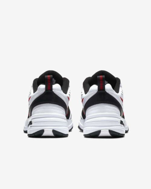 Men`s Nike Air Monarch IV Training Shoe White/Black 415445-101 - Size 8