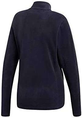 Women`s ADIDAS Sportswear Fleece Jacket Tivid Blue CY8693 - Size Large
