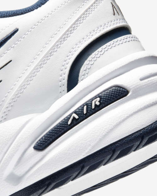 Men`s Nike Air Monarch IV Training Shoe White 4155445-102 - Size 7