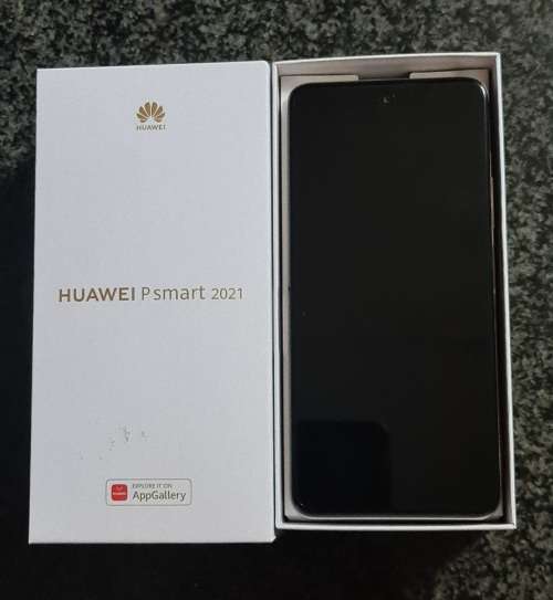Brand New Huawei P Smart 2021 128GB Single SIM - Midnight Black (Open Box)