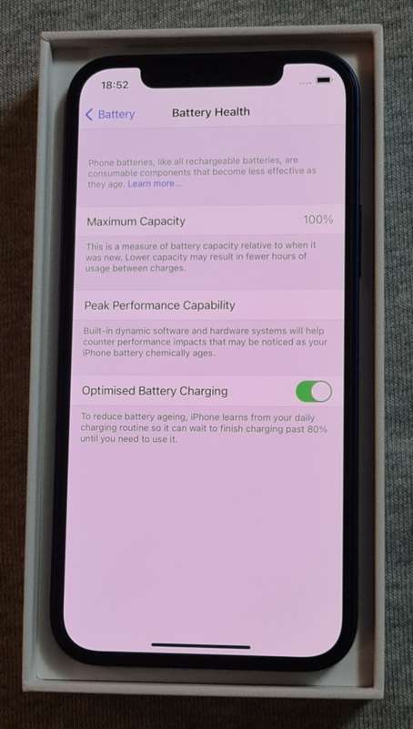 Apple iPhone 12 128GB - Blue - Mint Condition