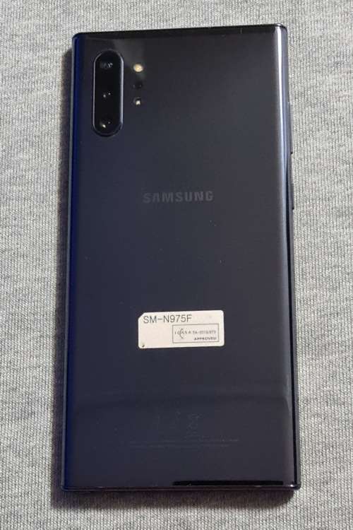 Samsung Galaxy Note 10+ 256GB Single SIM - Aura Black (No Box)