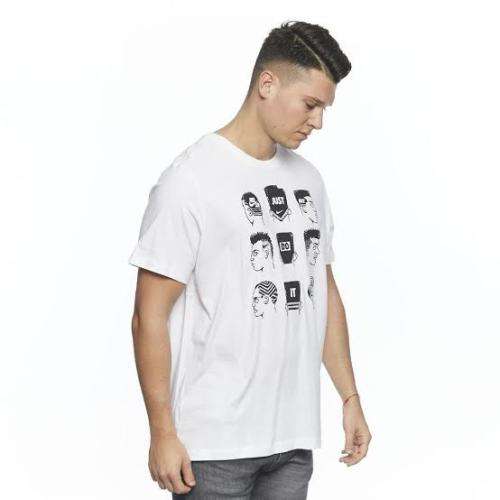 Nike Sportswear Just Do It Haircut T-shirt White CI6263-100 - Size Large