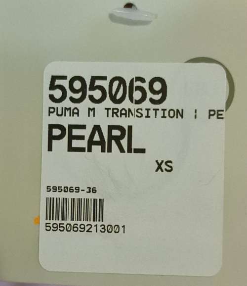 Puma Ladies Transition Light Cover Up Shirt/T-shirt Pearl 595069 (RELAXED FIT) - Size Extra Small