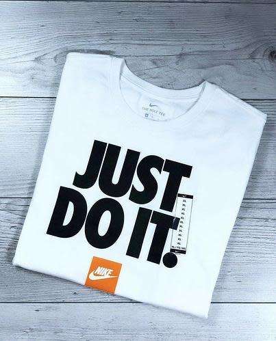 Nike Men`s NSW JDI T-shirt White CV2033-100 - Size Large
